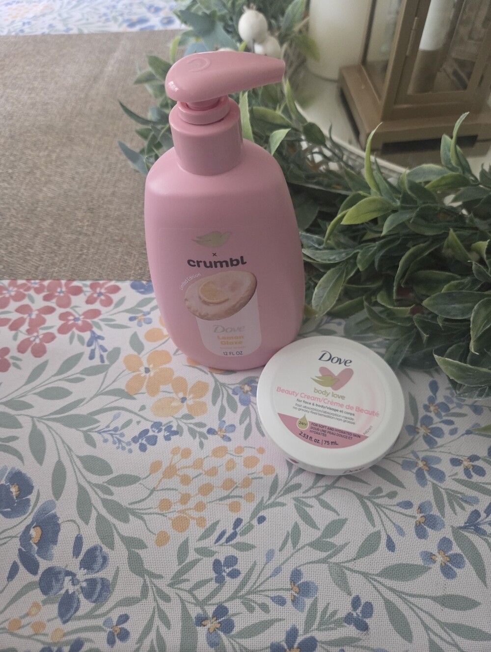 Dove  Set Lemon Glaze Bath & Body Duo - Pink